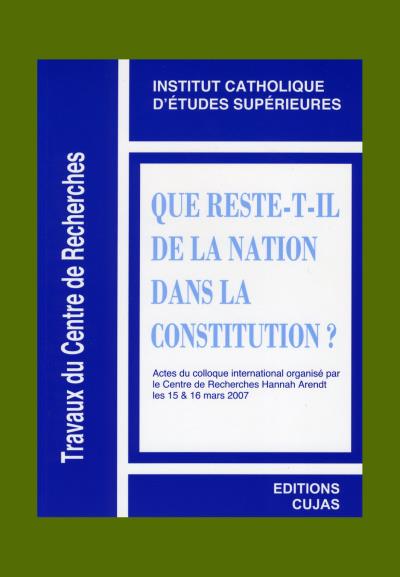 Que reste-t-il de la nation dans la Constitution ?