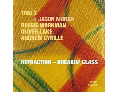 Refraction breakin glass