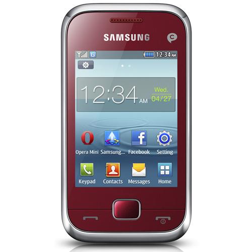 Samsung Rex 60 (c3310), Rouge