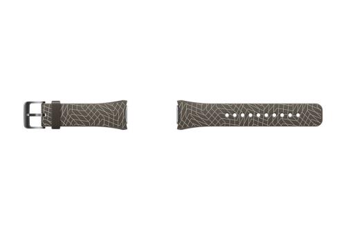 Bracelet Samsung Design Taille M Marron pour Montre Gear 2