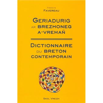 Geriadurig ar brezhoneg a vreman nouvelle edition