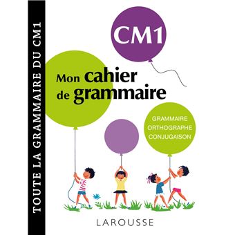 Petit cahier de grammaire LAROUSSE CM1