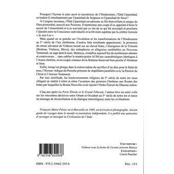 Des Evangiles aux Upanishads - Entre Inde et Palestine les énigmes de l'Isha Upanishads et de quelques autres textes hindous