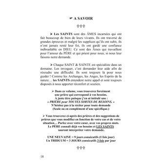 Invoquez les SAINTS... Ils prieront pour vous !