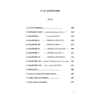 Invoquez les SAINTS... Ils prieront pour vous !