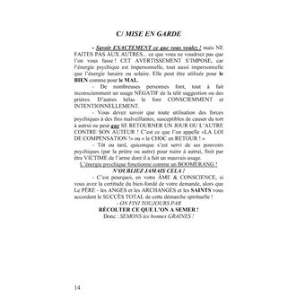 Invoquez les SAINTS... Ils prieront pour vous !