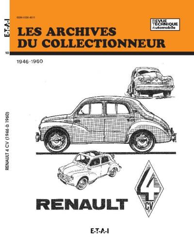 Renault 4 CV (1946/1960) N°10 -  Etai - broché