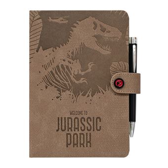 Notebook Premium A5 avec stylo projecteur Jurassic Park