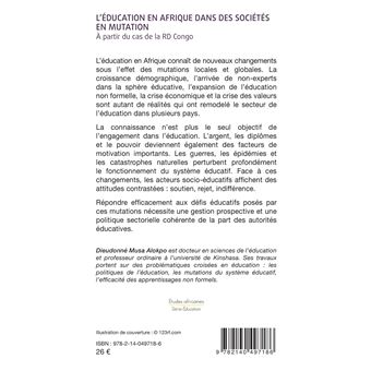 L'éducation en Afrique dans des sociétés en mutation