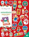 Autocollants Joyeux Noël ! Avec 6 décors