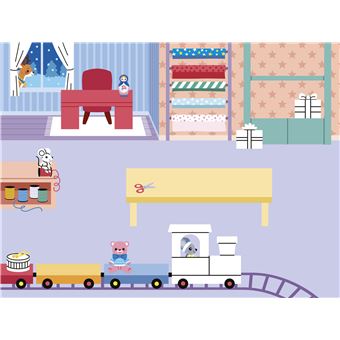 Autocollants Joyeux Noël ! Avec 6 décors