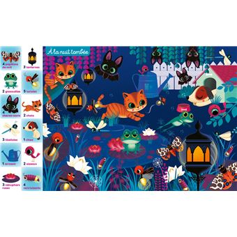 Cherche trouve et compte, Le jardin