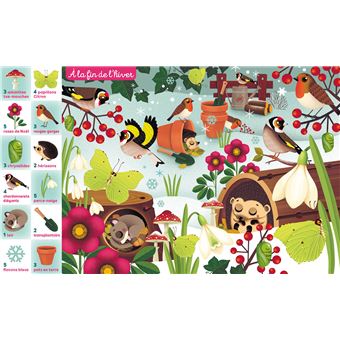 Cherche trouve et compte, Le jardin