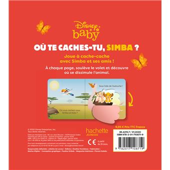 DISNEY BABY - Où te caches-tu, Simba ?