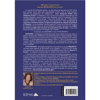 Mémoire et anticipation