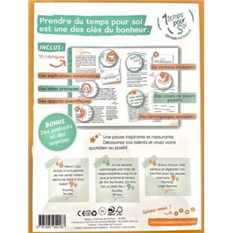 1 temps pour soi Maternité