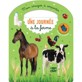 Mon imagier à emporter - Une journée à la ferme