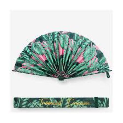 FIESTA AND SIESTA - FOLDING PAPER FAN - JUNGLE