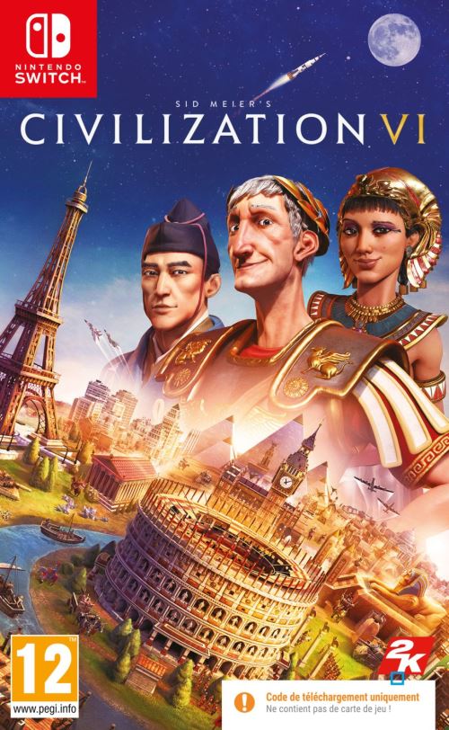 Take 2 Interactive Civilization VI Nintendo Code In A Box Nintendo Switch