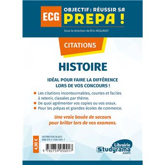 Citations Histoire