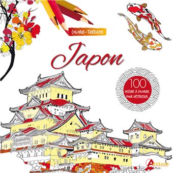 Japon 100 Dessins A Colorier Pour Destresser Broche Collectif Achat Livre Fnac