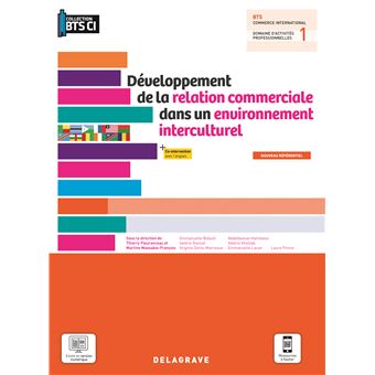 Développement de la relation commerciale dans un environnement interculturel, BTS Commerce international (2021) - Pochette élève