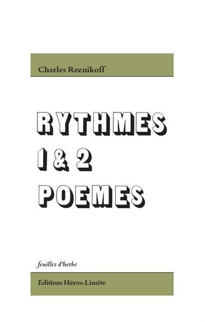 Rythmes I et II, poèmes