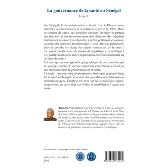 La gouvernance de la santé au Sénégal Tome 1