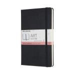Carnet grand format Moleskine Art Bullet Noir