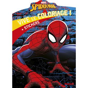 Marvel Spider-Man Vive le coloriage ! (Fond mur)