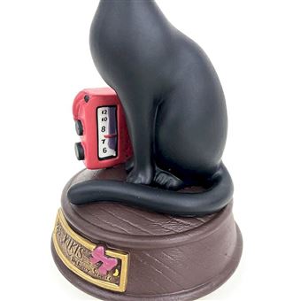 Statue musicale Kiki la petite sorcière Ghibli Jiji et sa radio