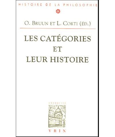 Les catégories et leur histoire