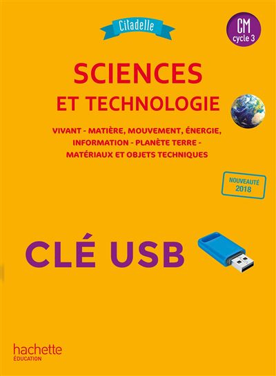 Citadelle Sciences CM - Clé USB - Jack Guichard - Livre CD-ROM