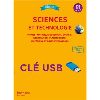 Citadelle Sciences CM - Clé USB