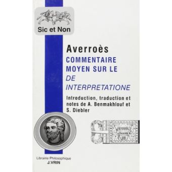 Commentaire moyen sur le De Interpretatione