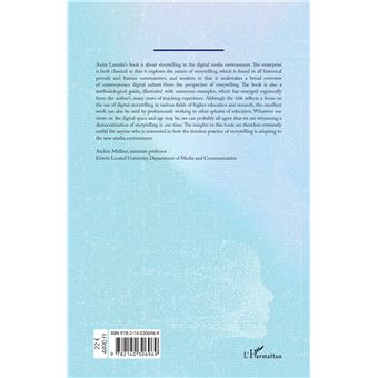 Digital Media and Storytelling in Higher Education