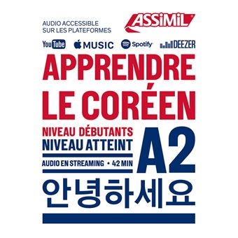 Apprendre le coréen Niveau A2