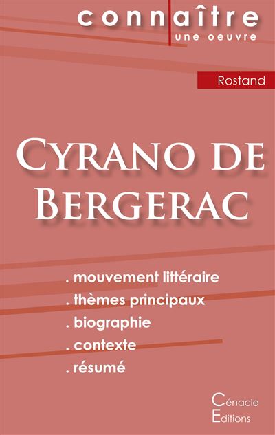 Fiche de lecture Cyrano de Bergerac