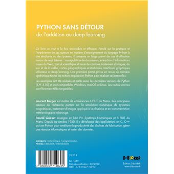 Python sans détour