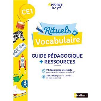 Rituels de vocabulaire - Guide pédagogique + Ressources CE1