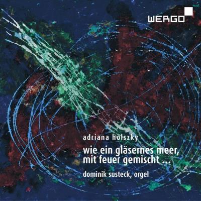 Wie ein gläsernes meer, mit feuer gemischt