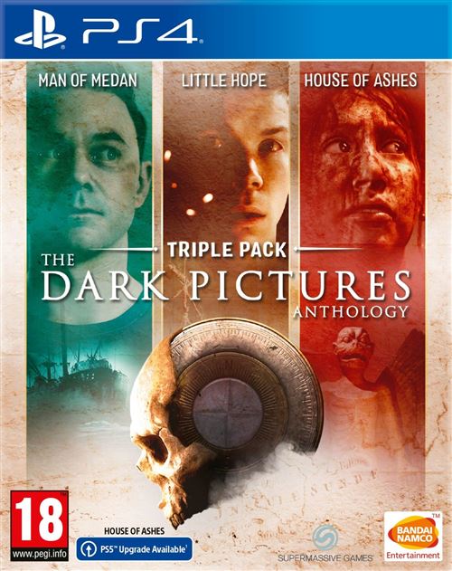 The Dark Pictures Anthology Triple Pack PS4 État correct - Bandai Namco reconditionné disponible sur Fnac