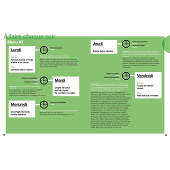 2H En cuisine pour toute la semaine