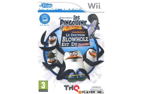 PINGOUINS DE MADAGAS WII