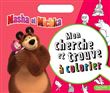 Masha et Michka - Cherche et trouve à colorier