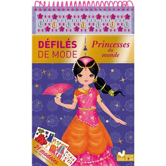 Princesses du monde - bloc à spirale