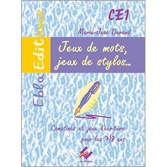 Jeux de mots, jeux de stylos pour 7-8 ans