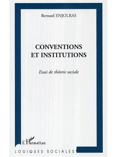 Conventions et institutions