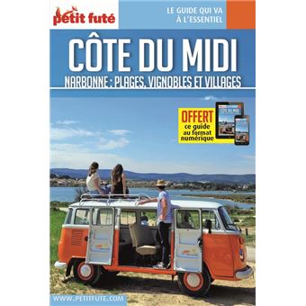 Guide Côte du Midi 2022 Carnet Petit Futé