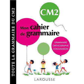 Petit cahier de grammaire LAROUSSE CM2